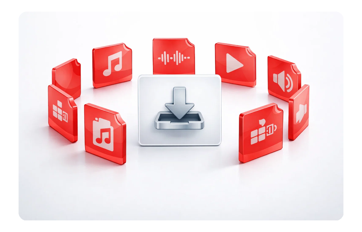 Download vocal splitter output files.