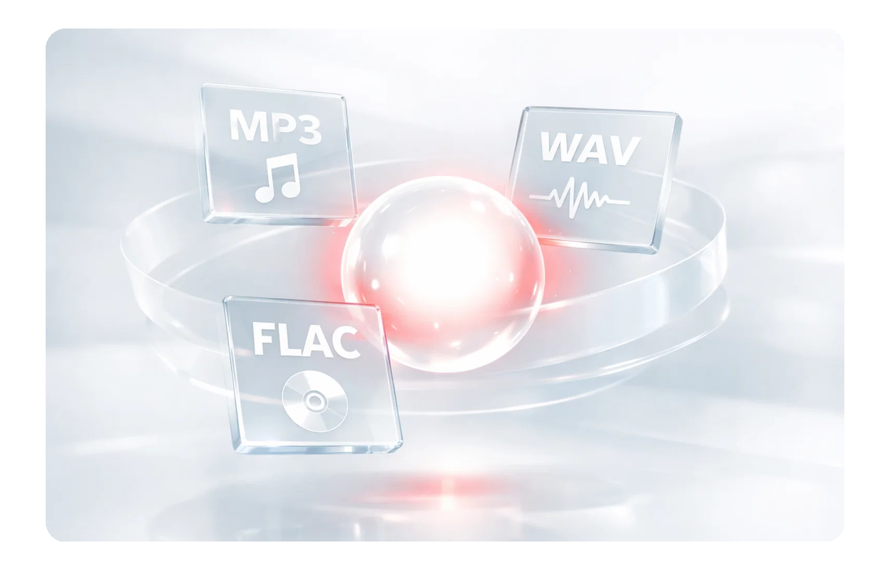 Multiple output formats for instrumental remover download.