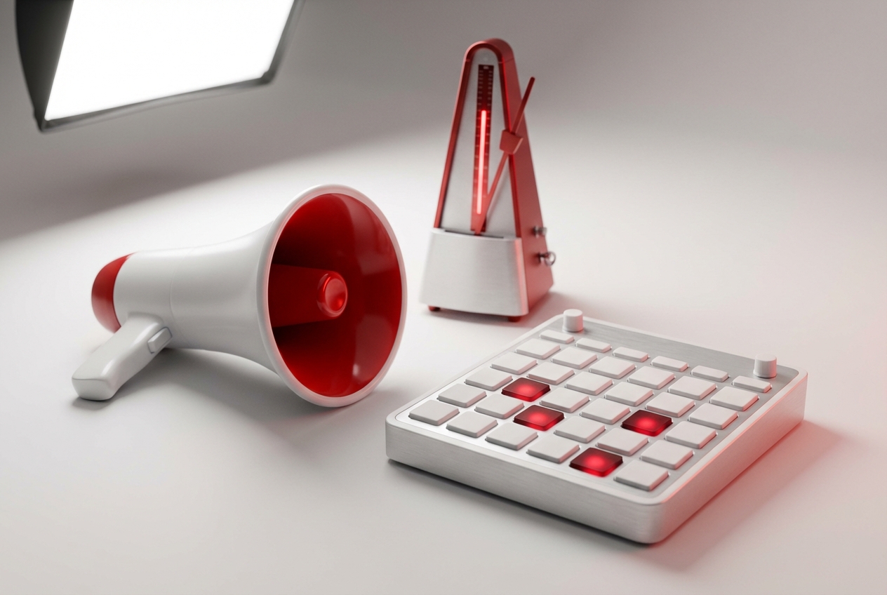 AI interface of cheer music maker