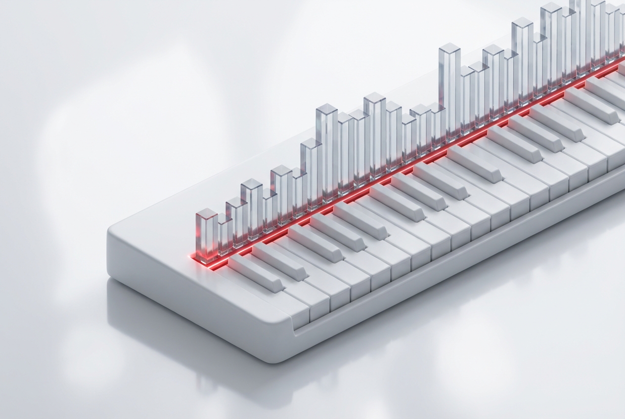 Fast processing AI Piano Music Maker interface