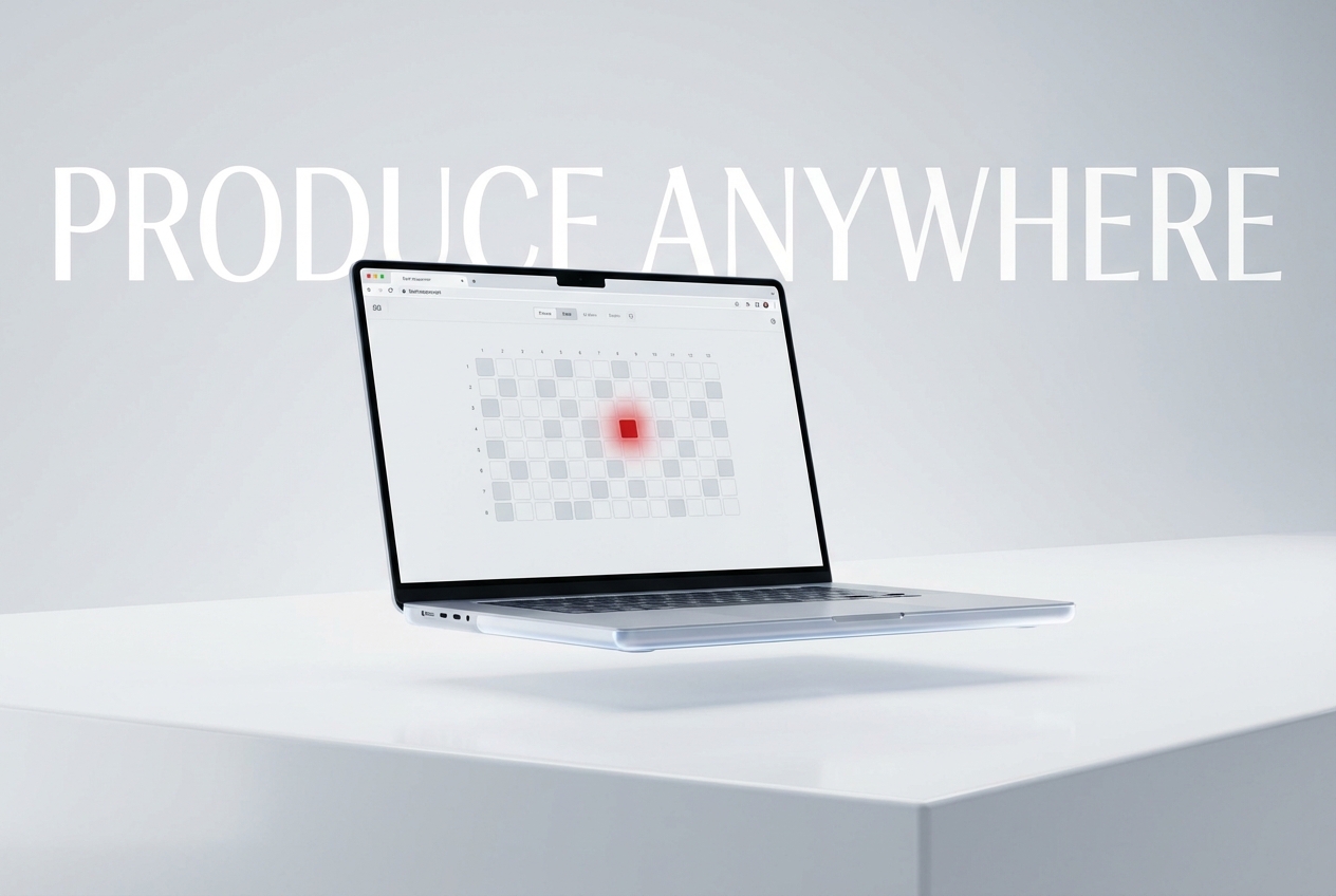 Online DJ Beat Maker dashboard