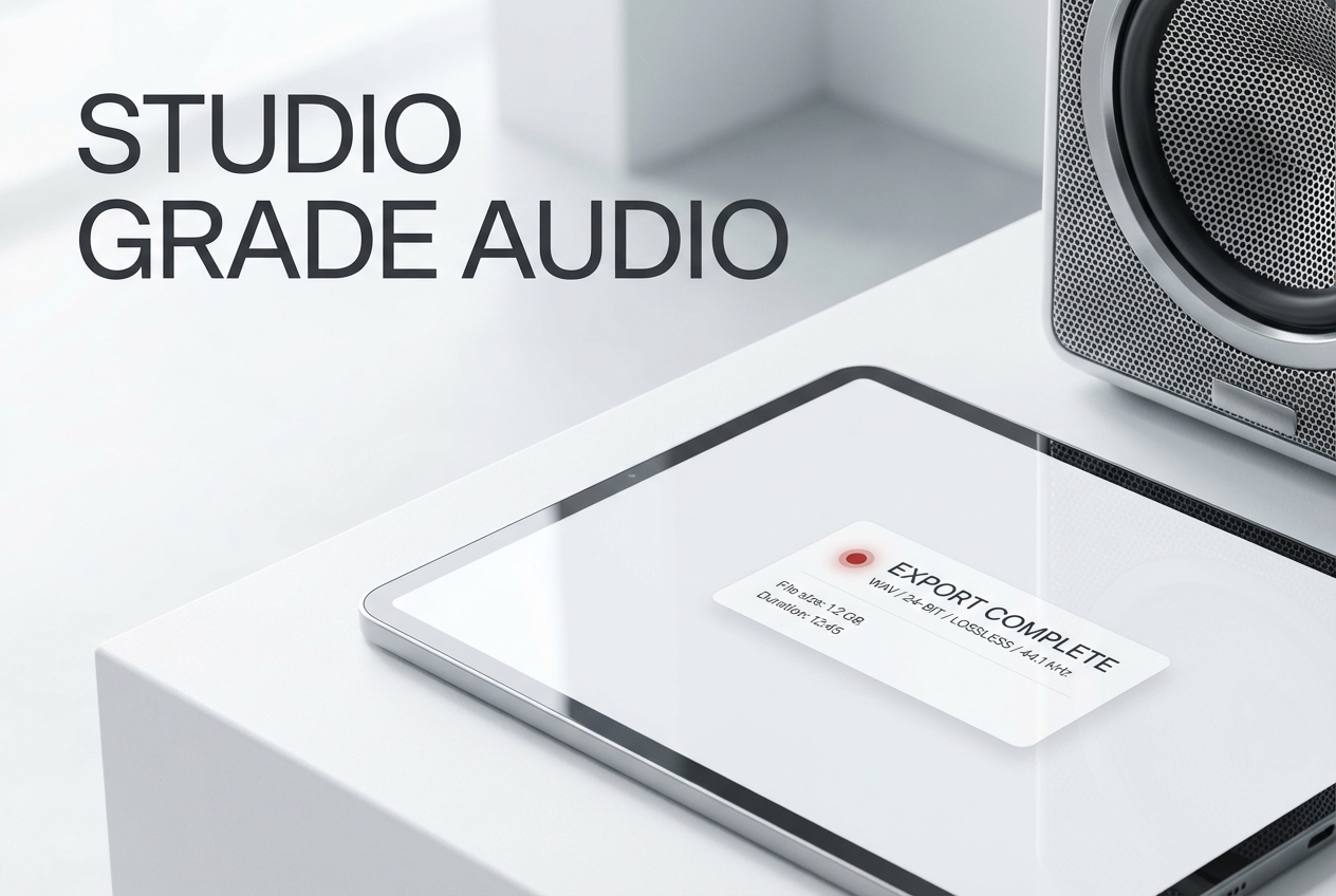 DJ Beat Maker export settings