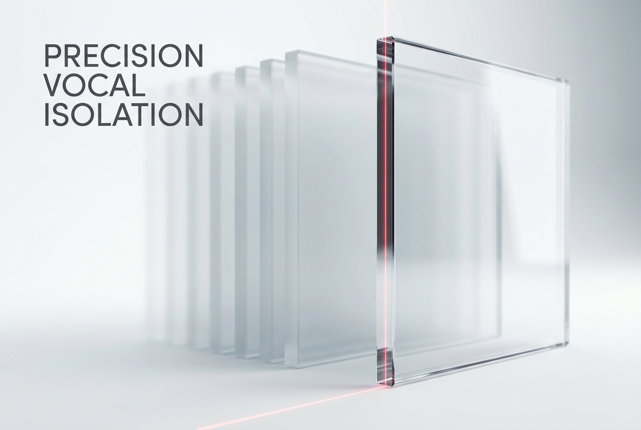 Waveform showing beat remover precision and clarity