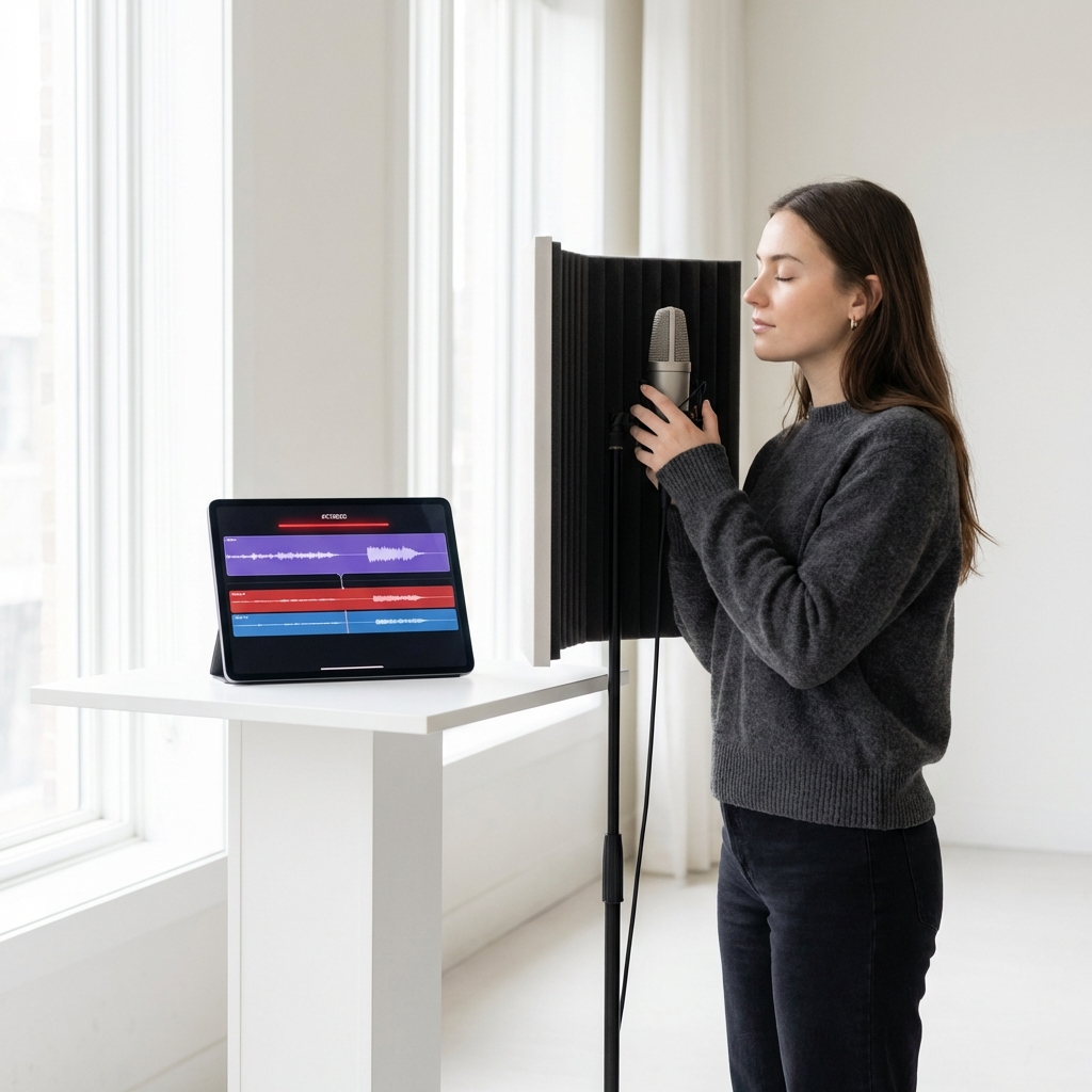 Karaoke singer using song to instrumental converter