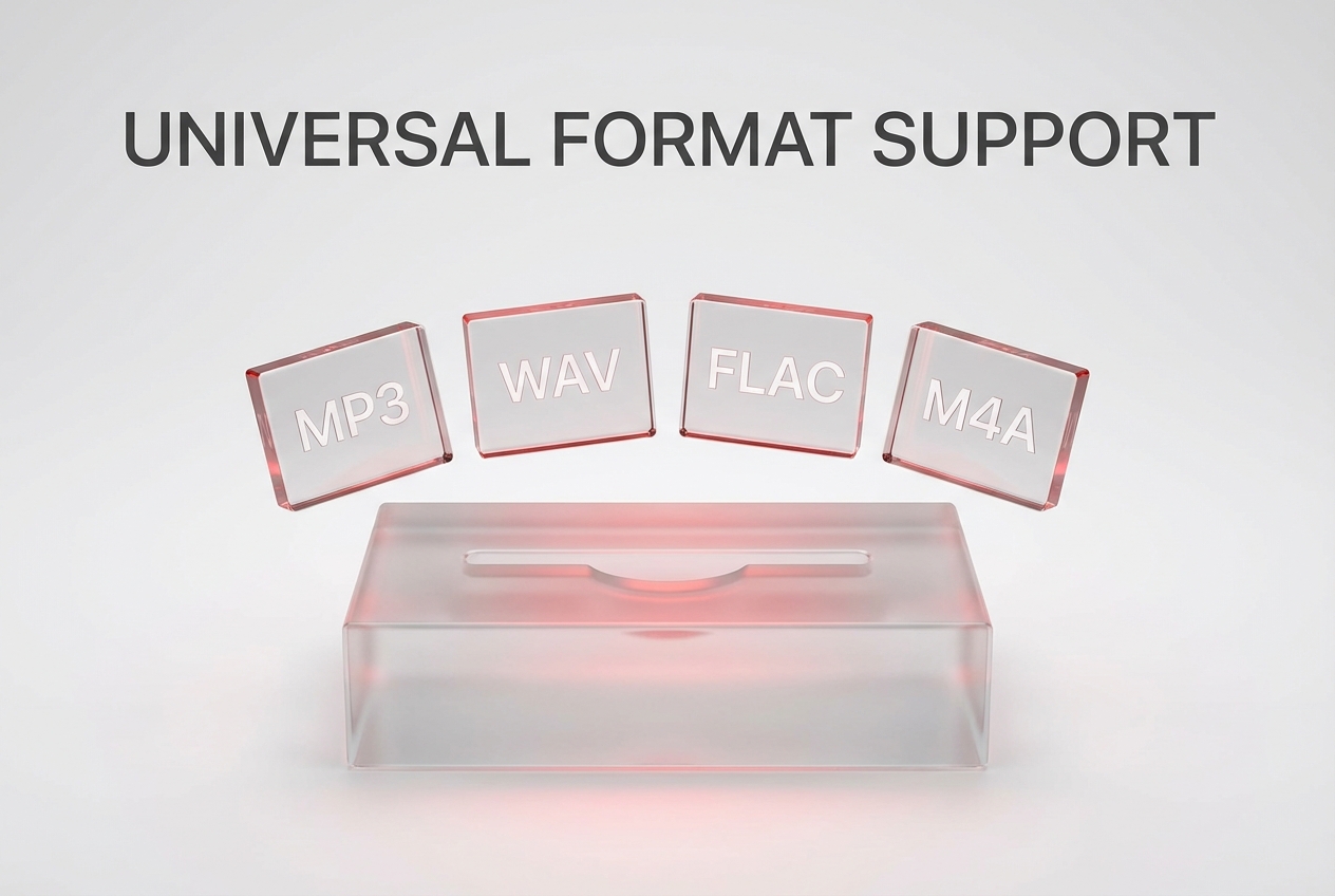 File icons supported by song to instrumental converter