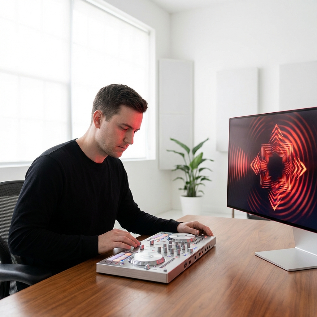 3d music visualizer for live dj sets