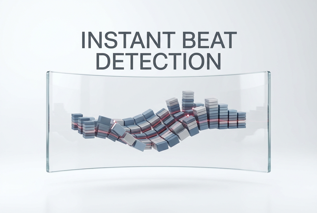 Smart audio analysis for Spotify Music Visualizer