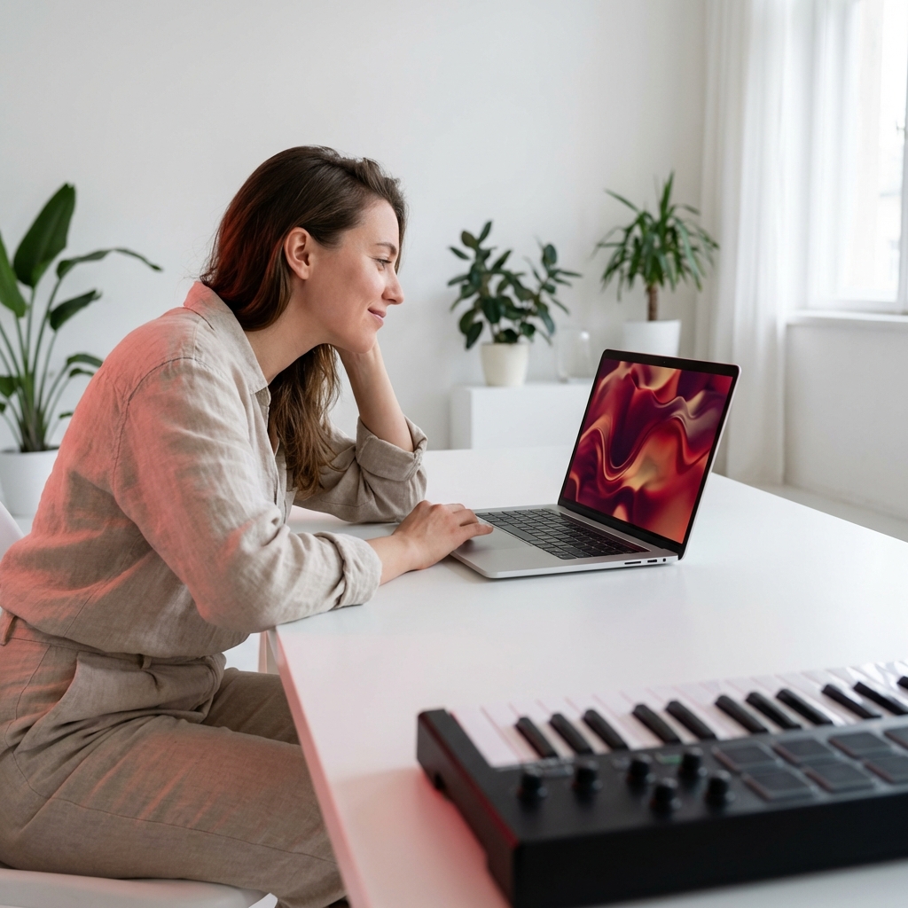 Apple Music visualizer for independent musicians online