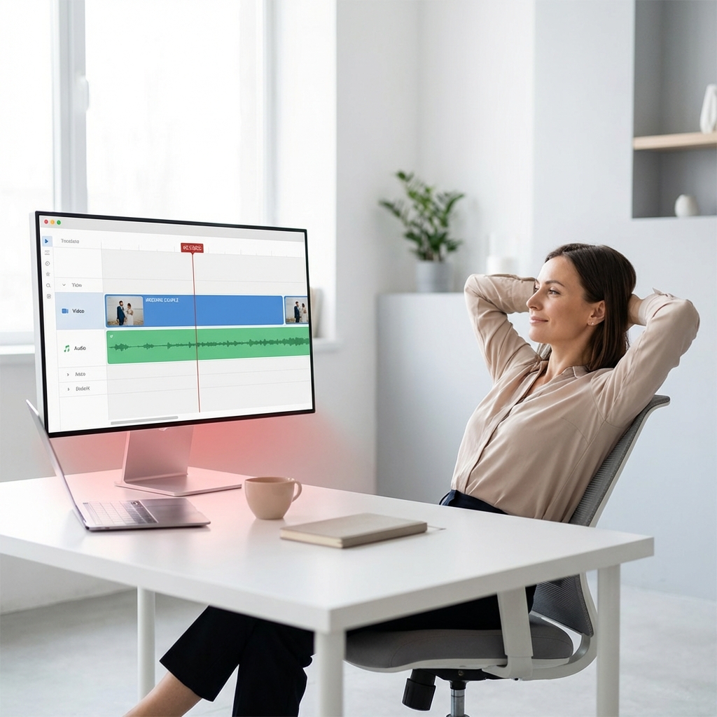 Event birthday video maker timeline layout