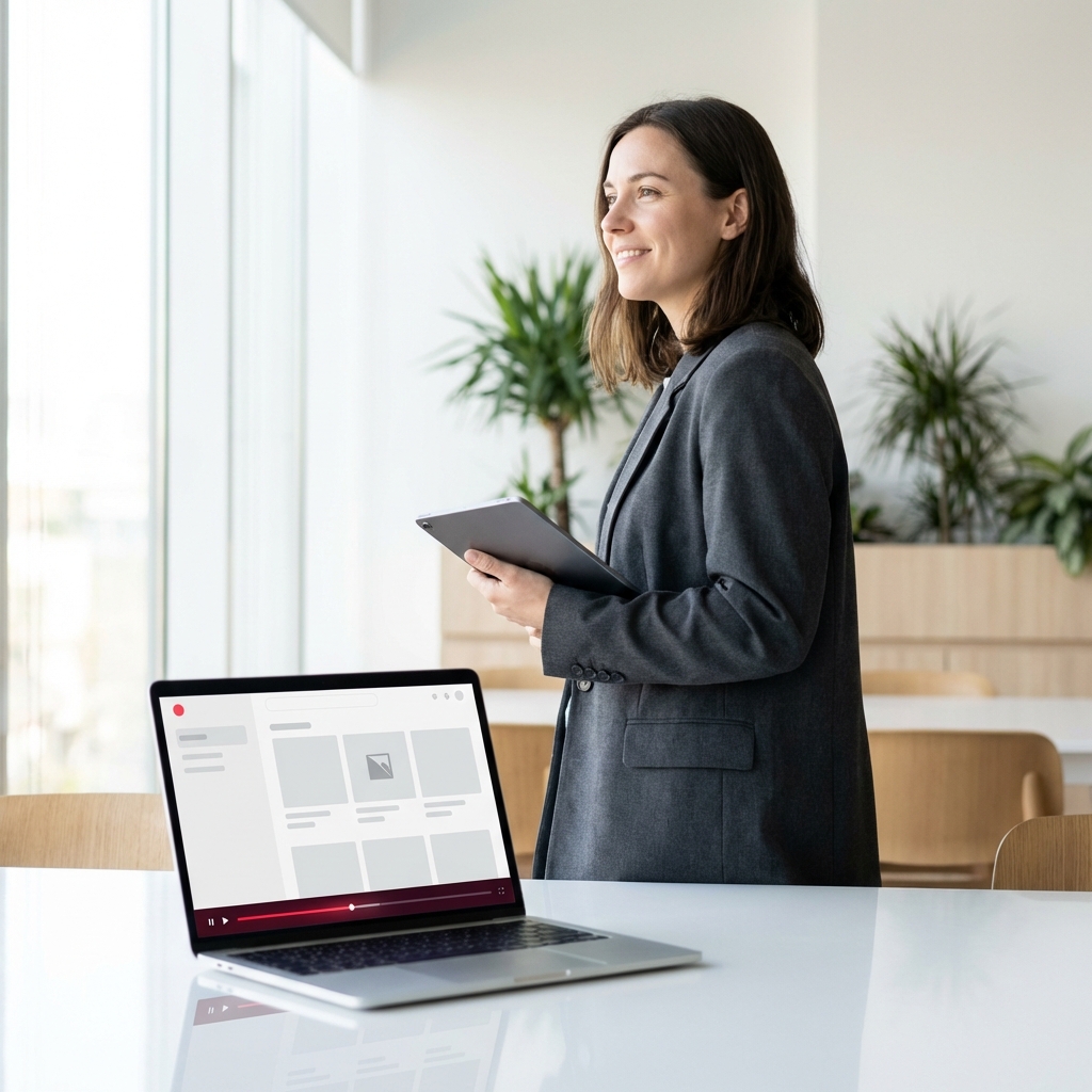 Slideshow maker with music for business pitches