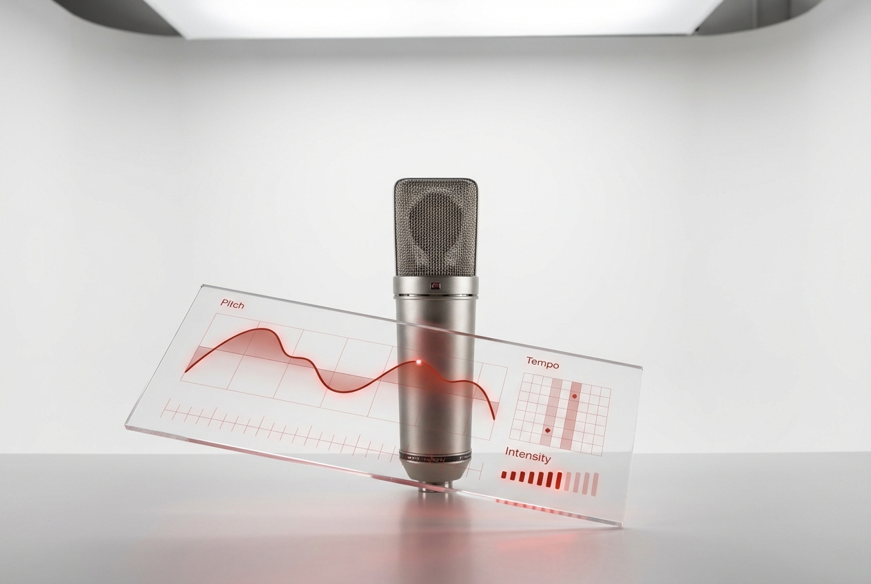 AI Singer voice customization control panel