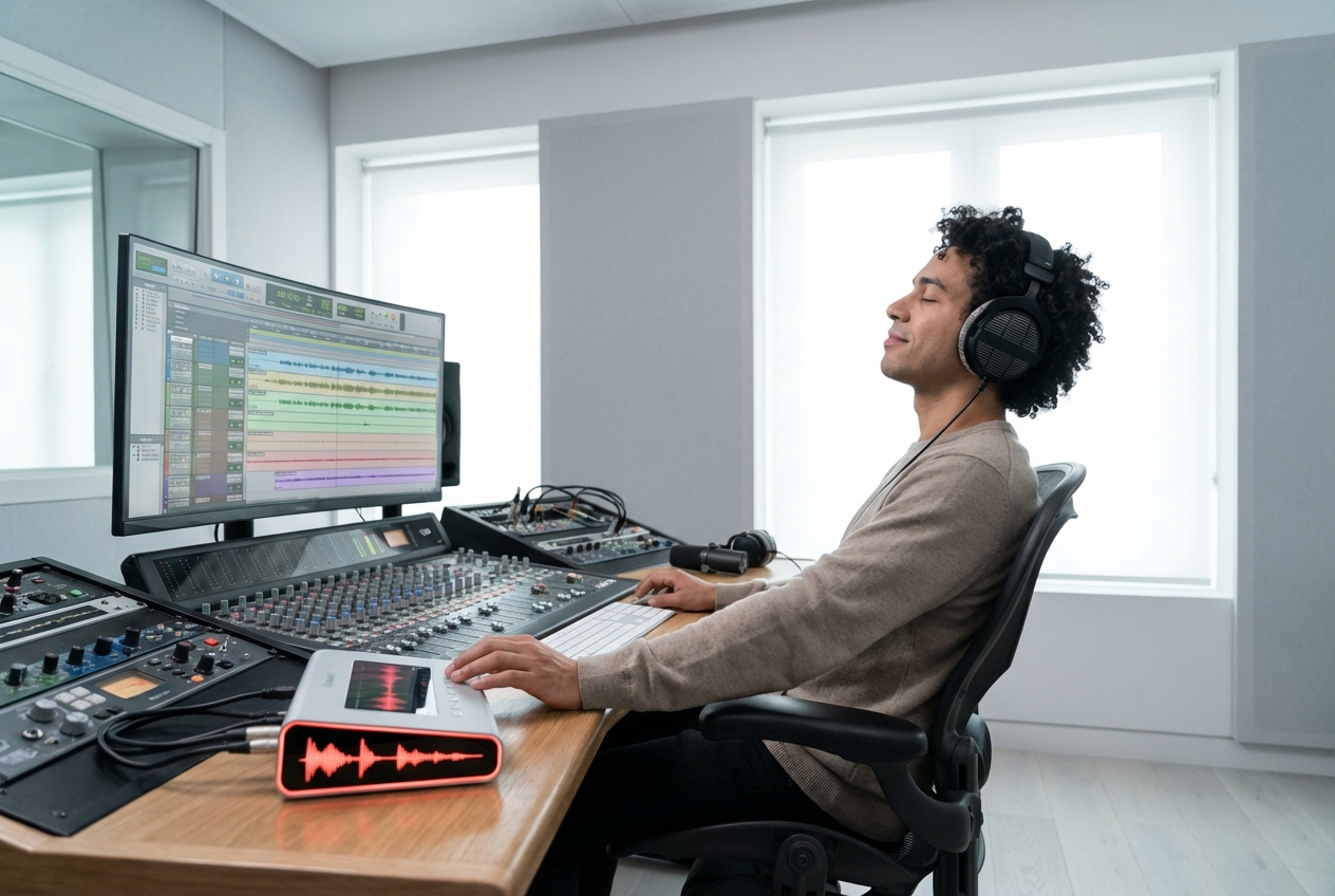 Professional quality AI Singer audio output