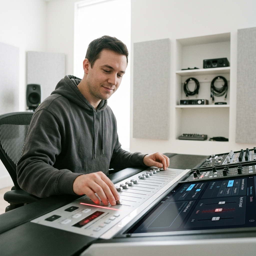 AI Remix customization controls for style and vocals
