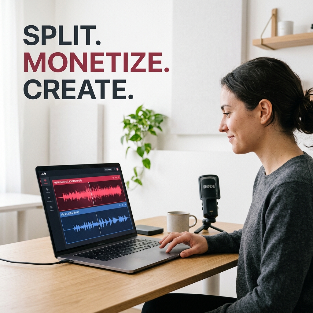 Royalty-free instrumental tracks ready for commercial use