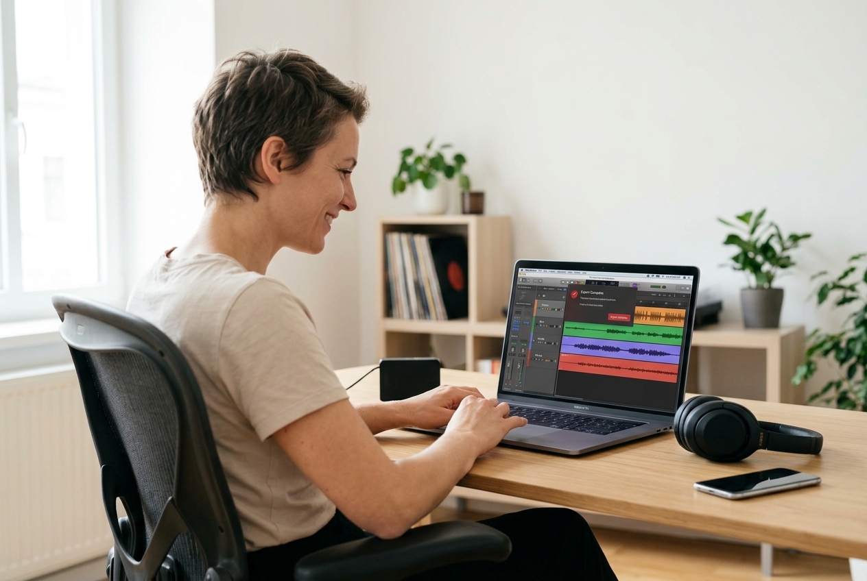 Download separated tracks from Instrumental Maker instantly