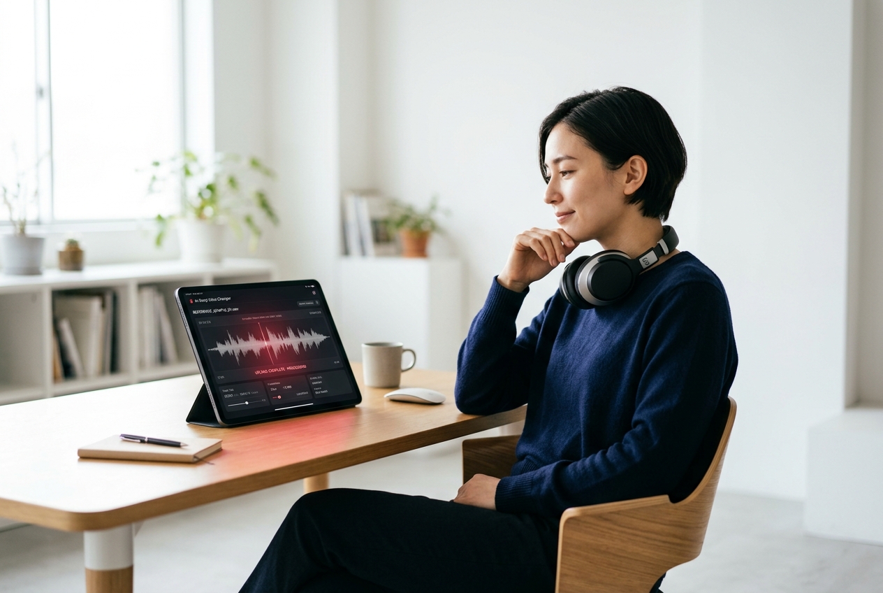 Custom AI voice model from audio sample