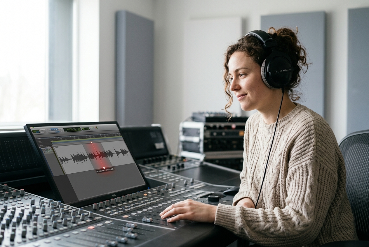 Audio pitch changer for key and tone adjustment