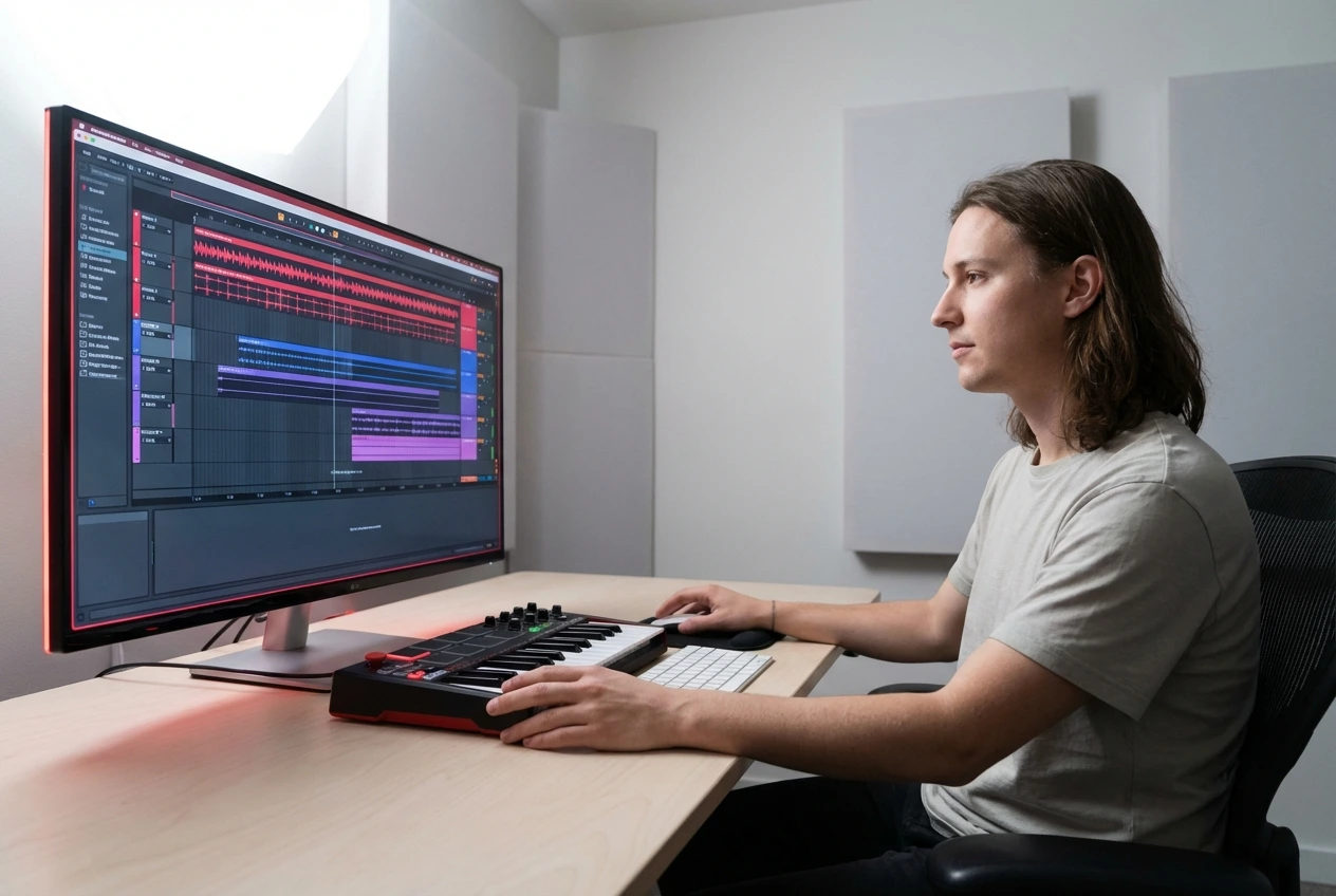 Genre-specific AI beat generation