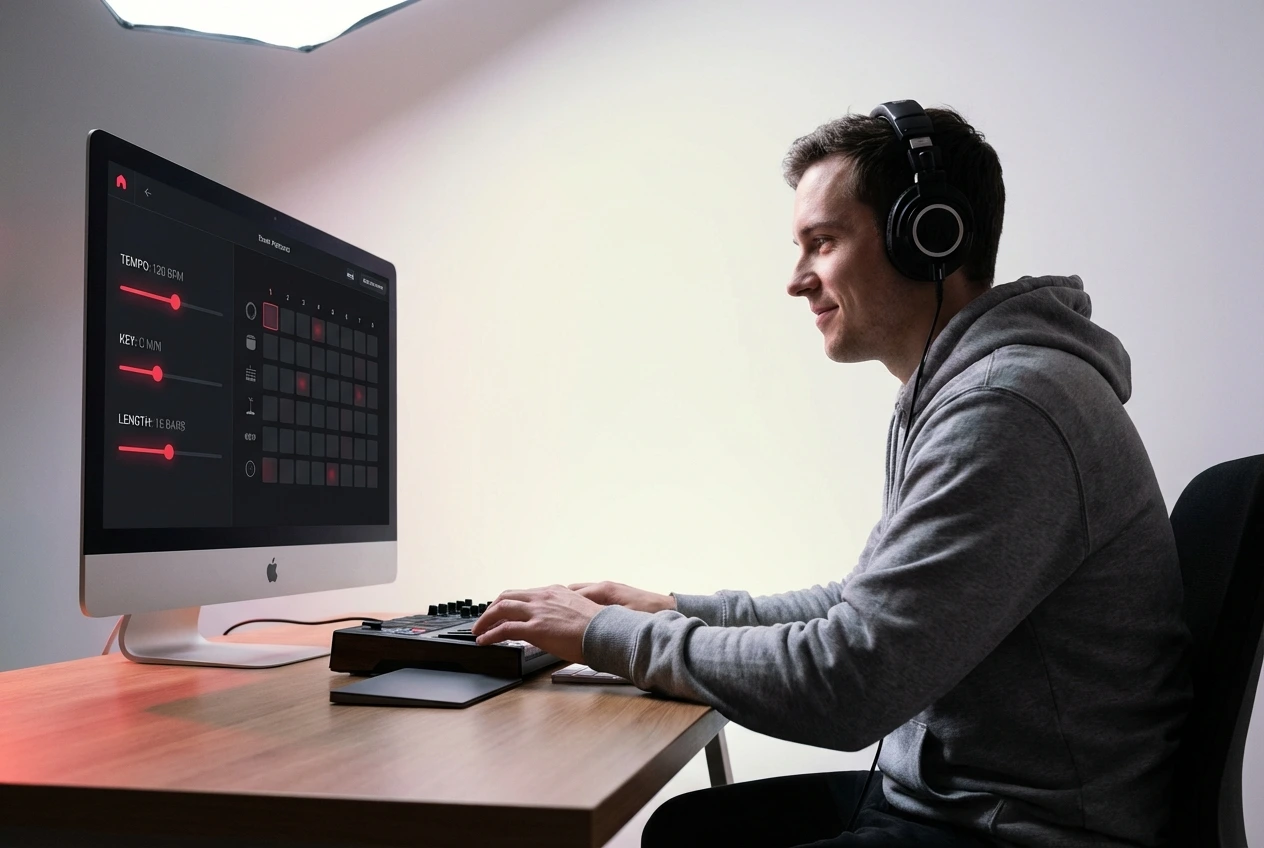 Instant AI beat customization controls