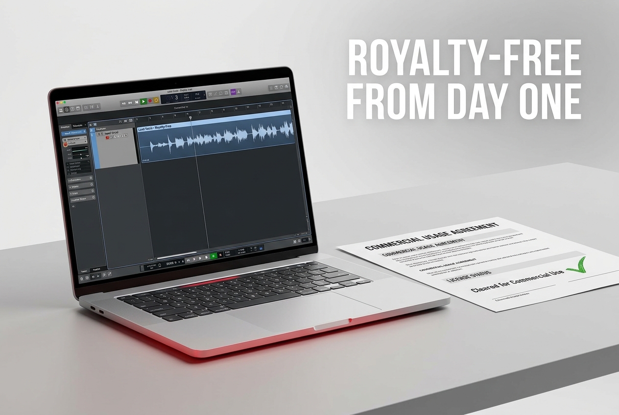 Royalty-free vocal tracks