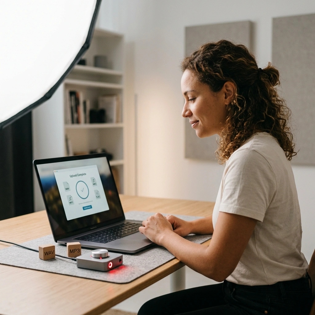 Acapella Remover accepting multiple audio file formats