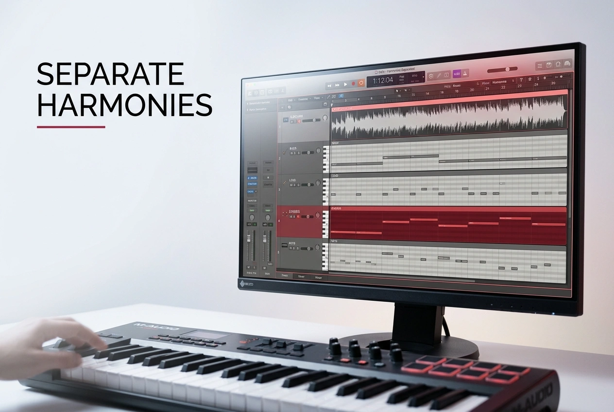 Polyphonic extraction from audio