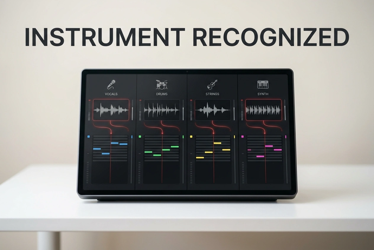 Instrument type recognition