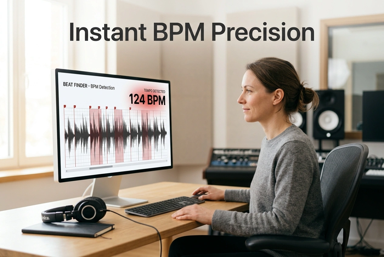 Displaying accurate BPM detection results