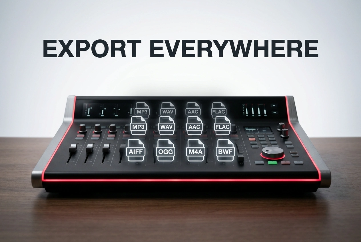 Export and integration options