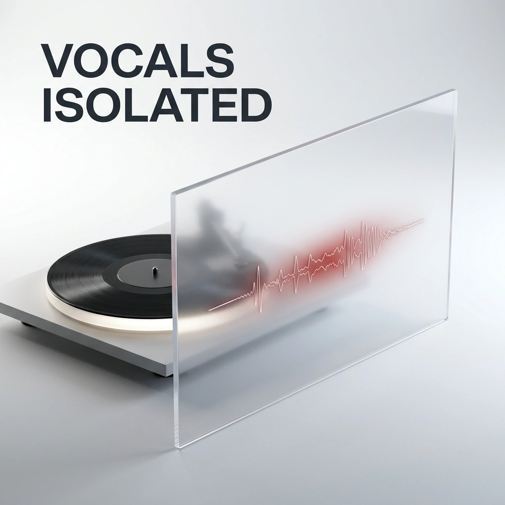 Crystal clear vocal extraction using technology