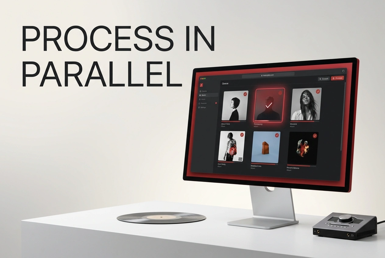 Audio voice remover batch processing multiple music files