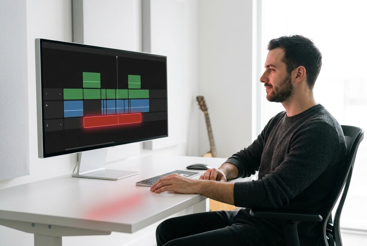 Video producer using AI Classic Rock Music Generator