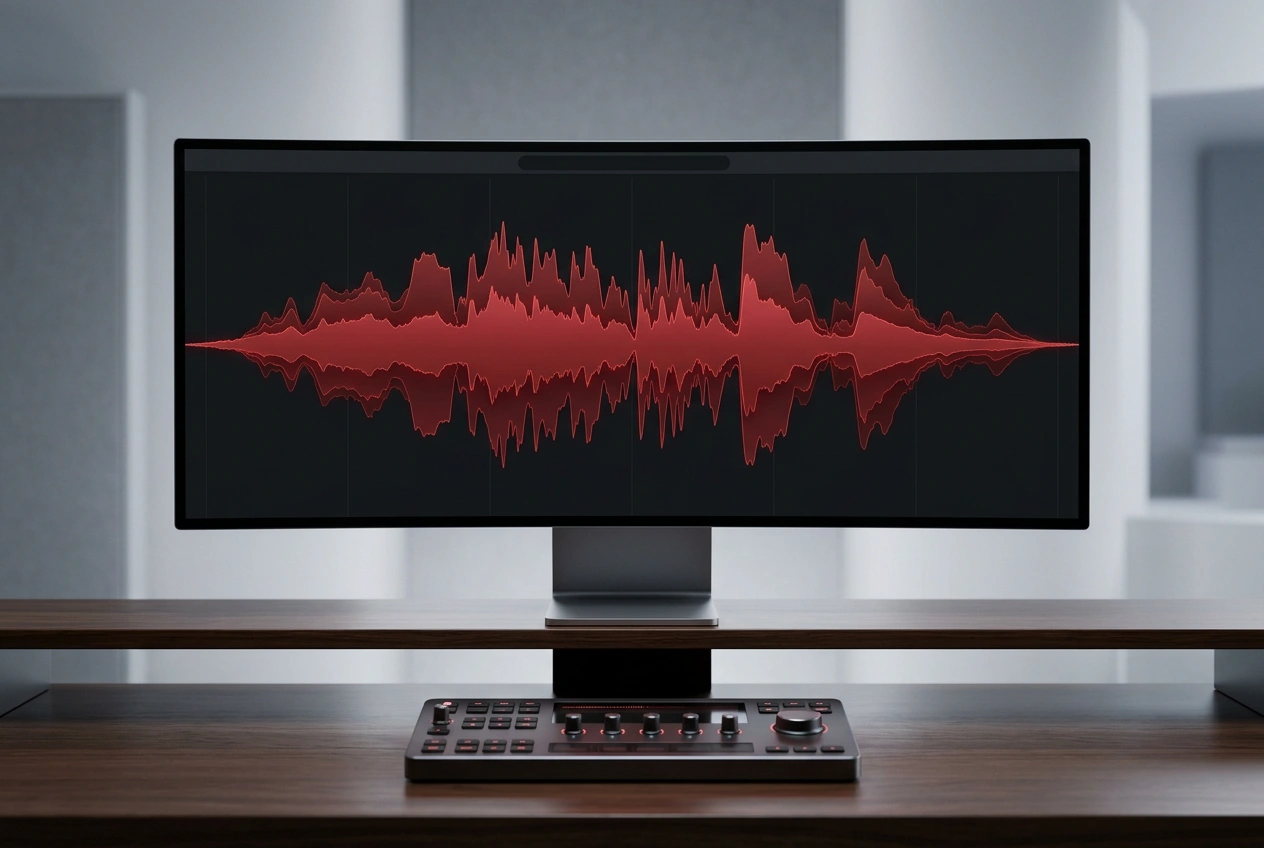 AI UK electronic music creator producing extended 8-minute tracks