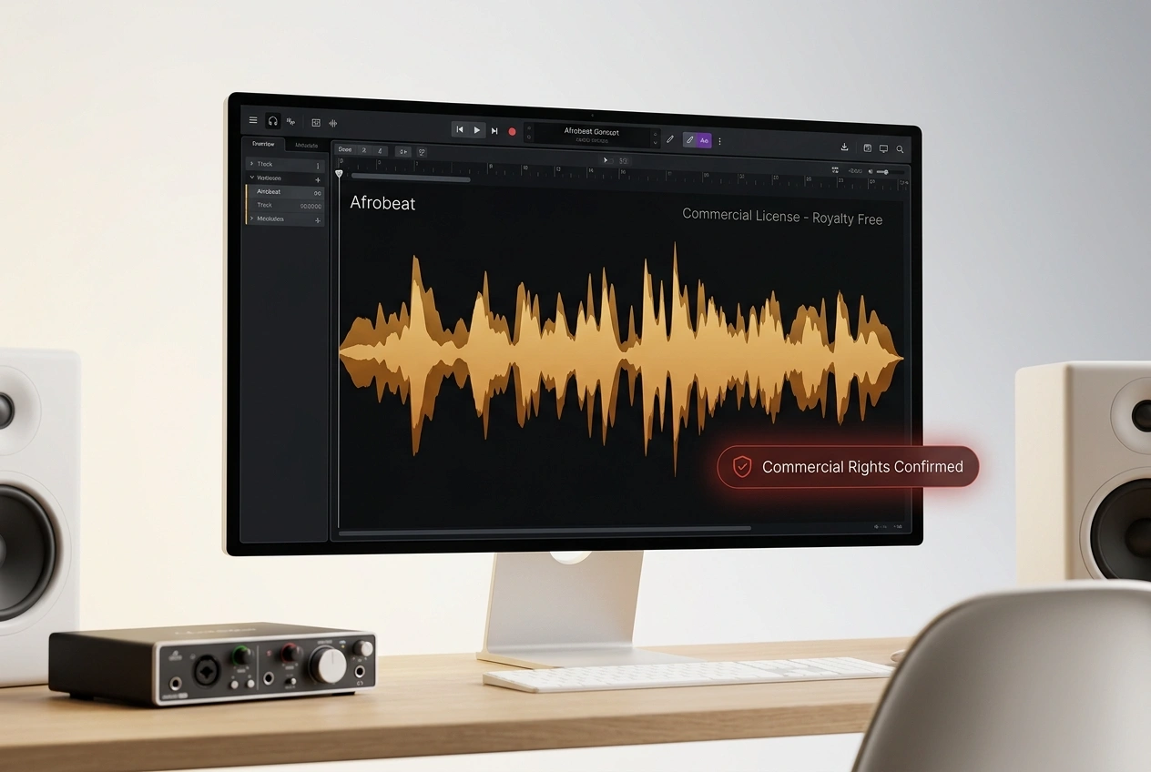 AI Afrobeat Music Generator royalty-free licensing benefits