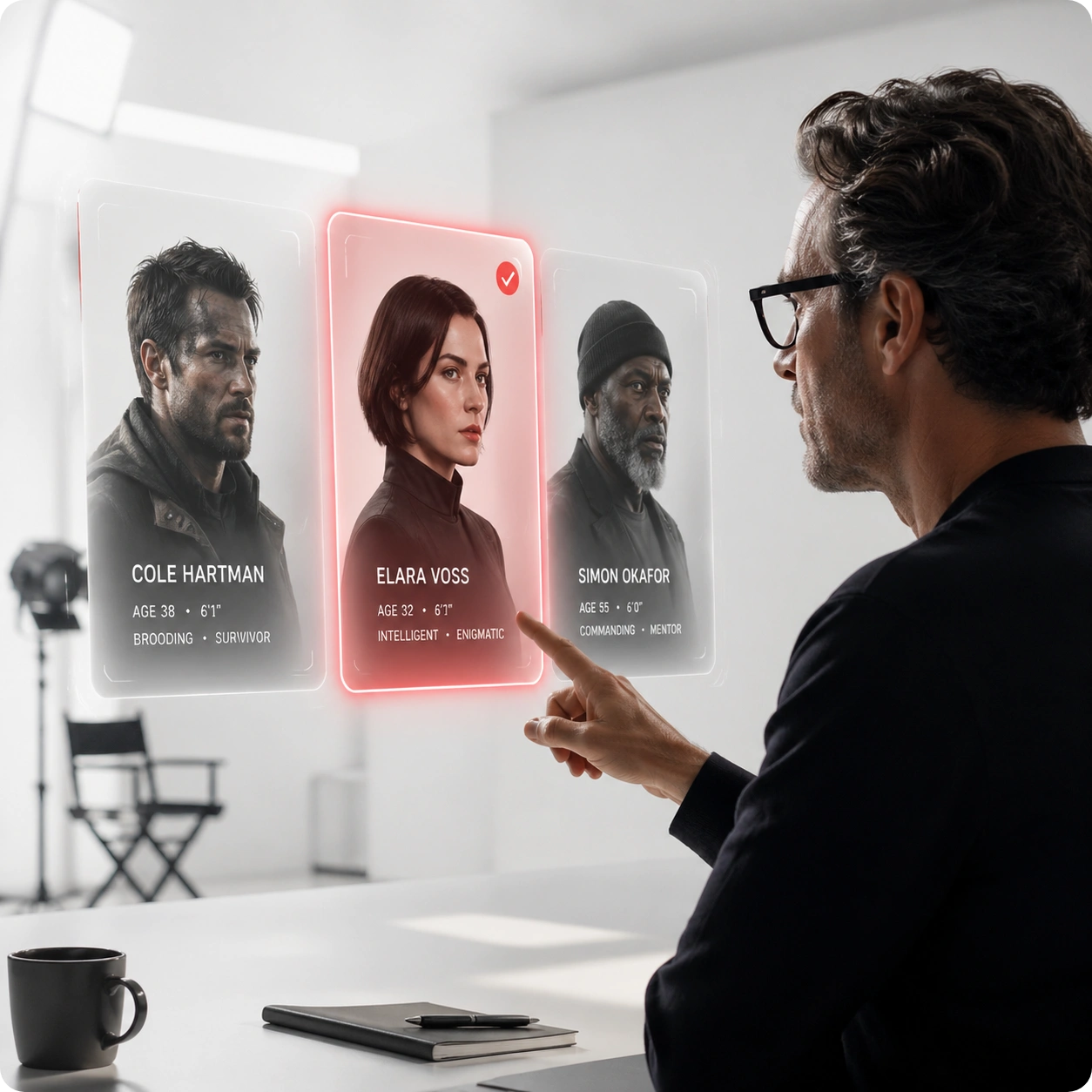 AI Story Video Maker with character and style selection