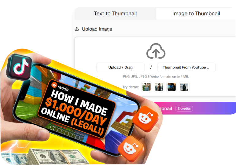 1. Input a Prompt or Link