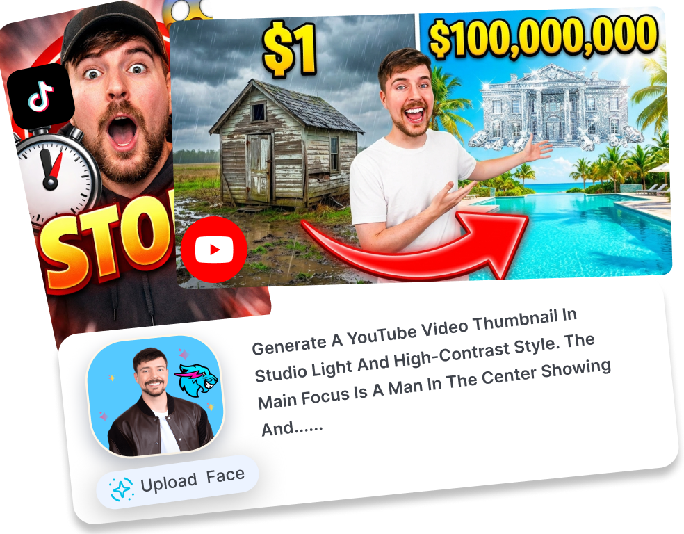 From Viral Face to Full Thumbnail