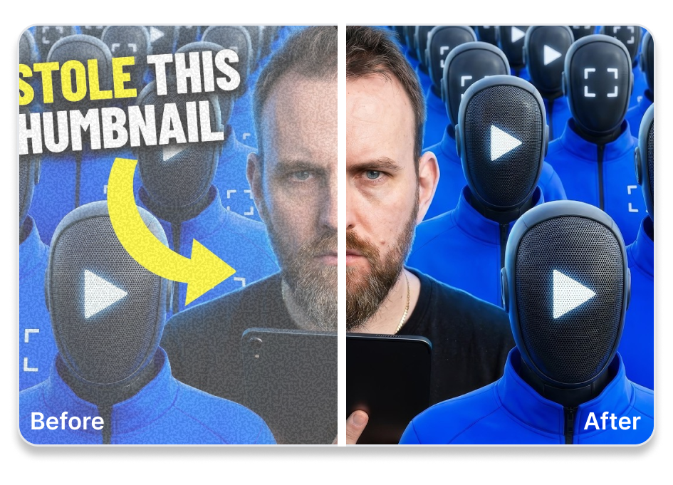 AI Upscaling for Blurry Finds