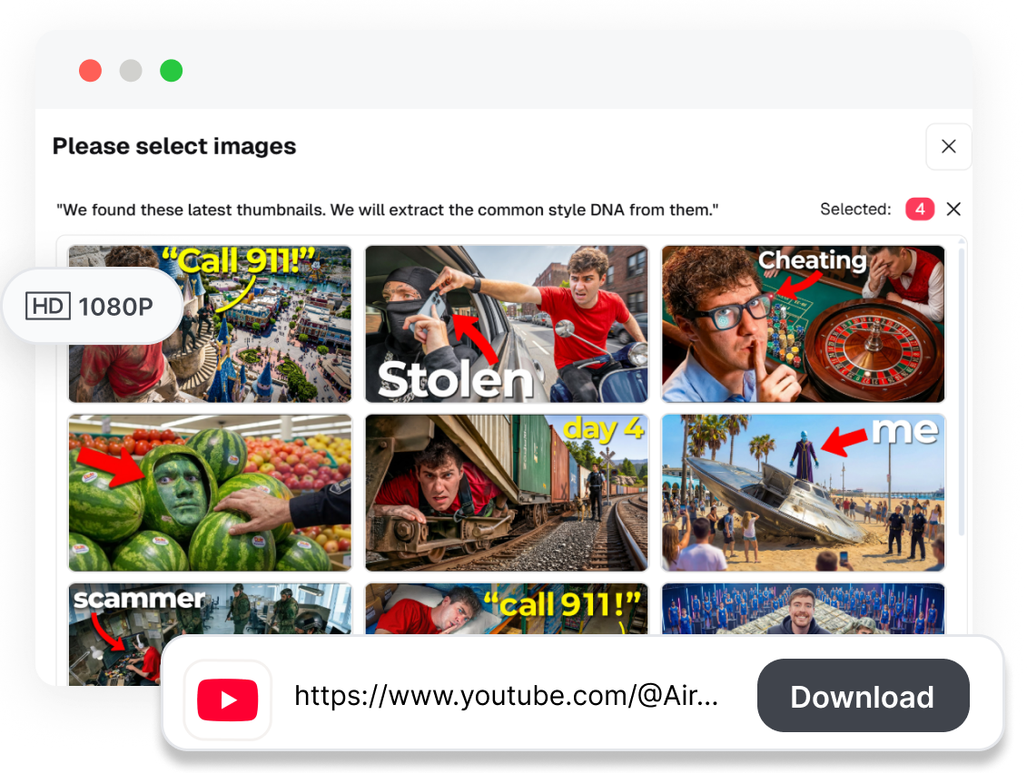 One-Click Grab the MaxResDefault