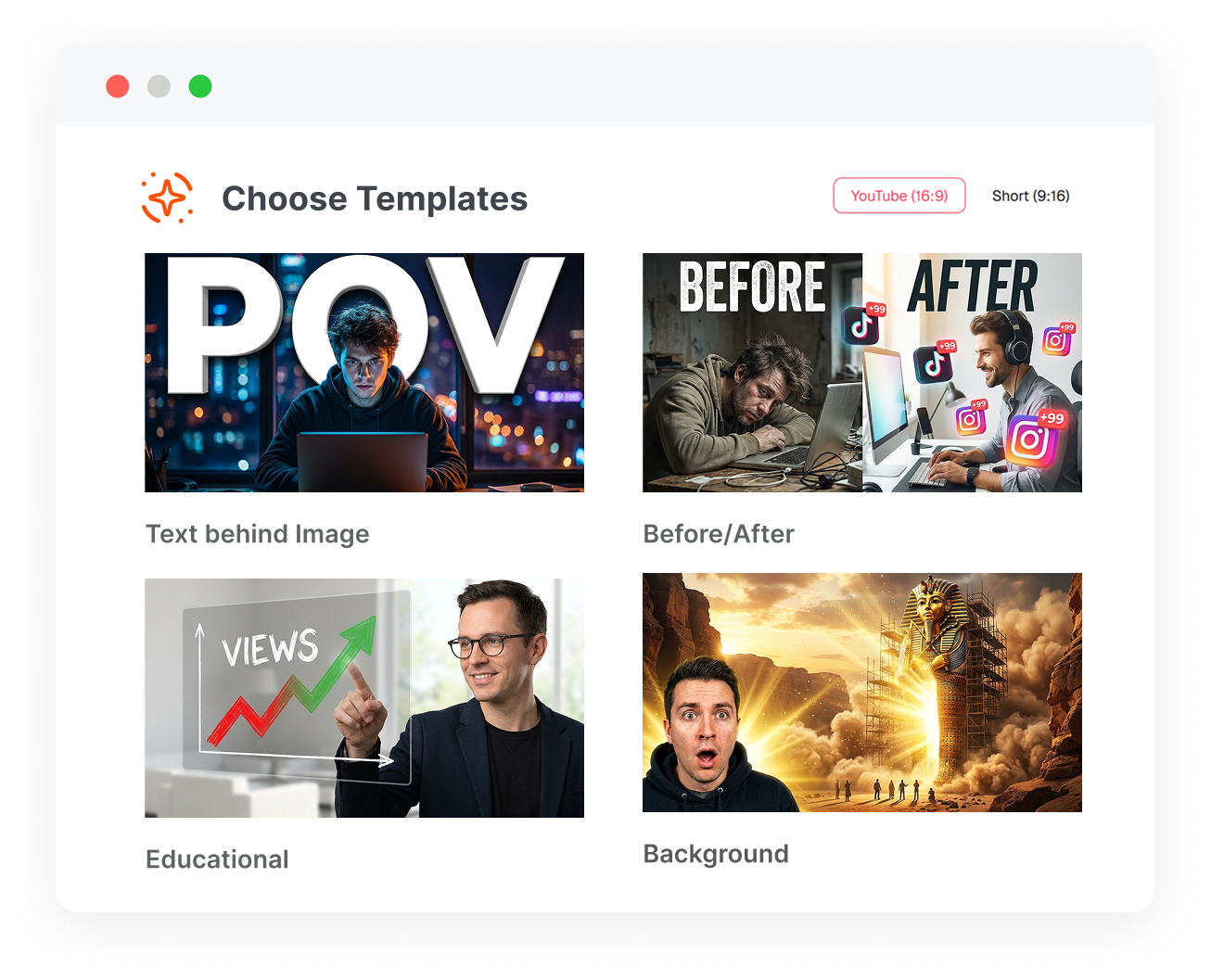 Design 100+ Viral Thumbnail Styles