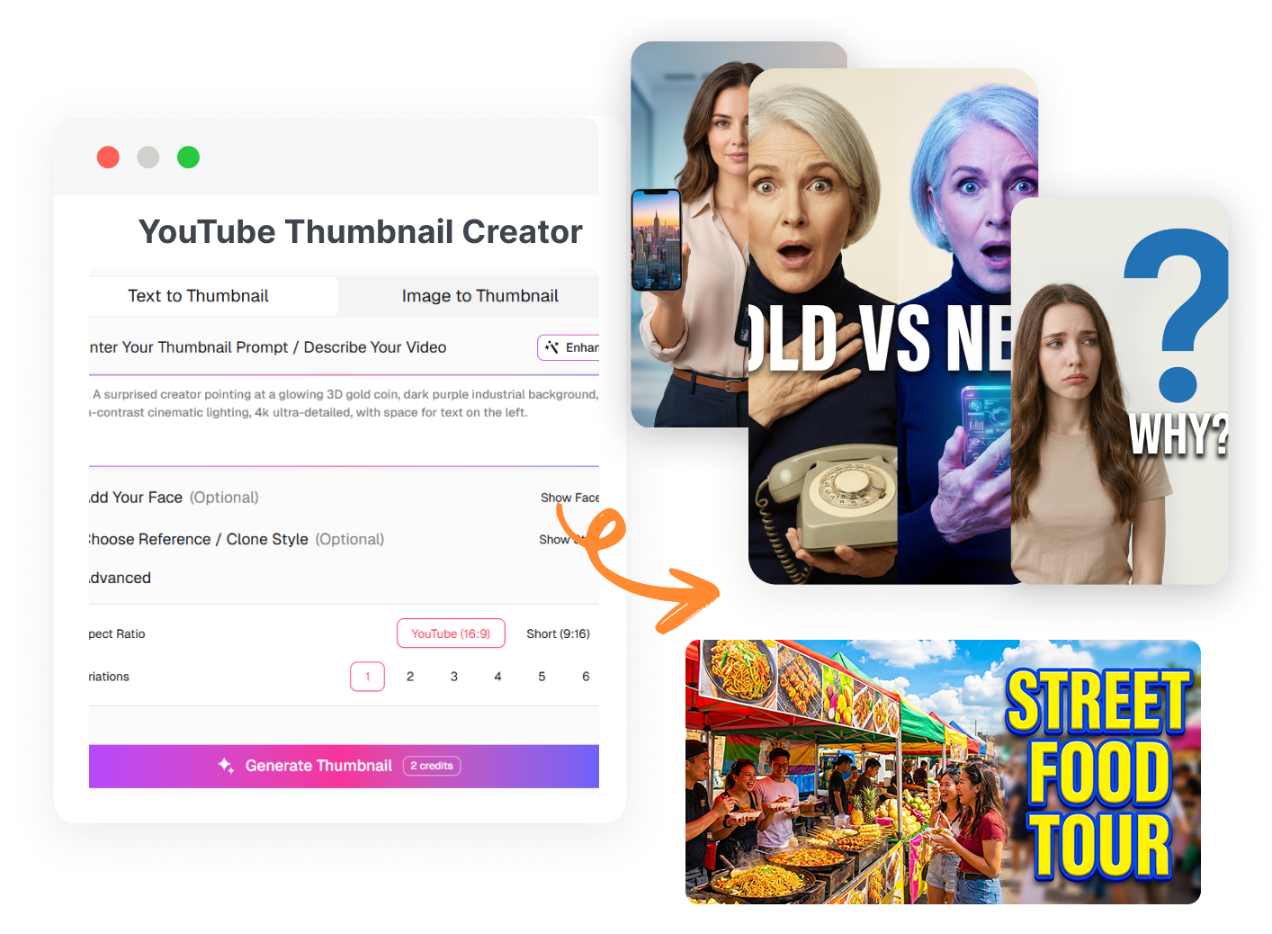 Text to Custom Thumbnails in Bulk