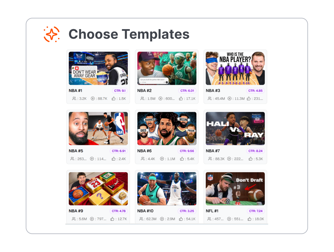 1. Pick a Viral-Ready Template