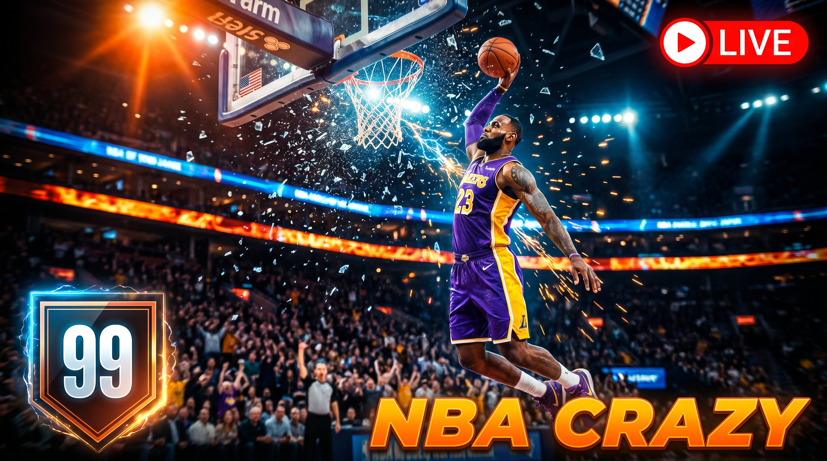 NBA Crazy Thumbnail