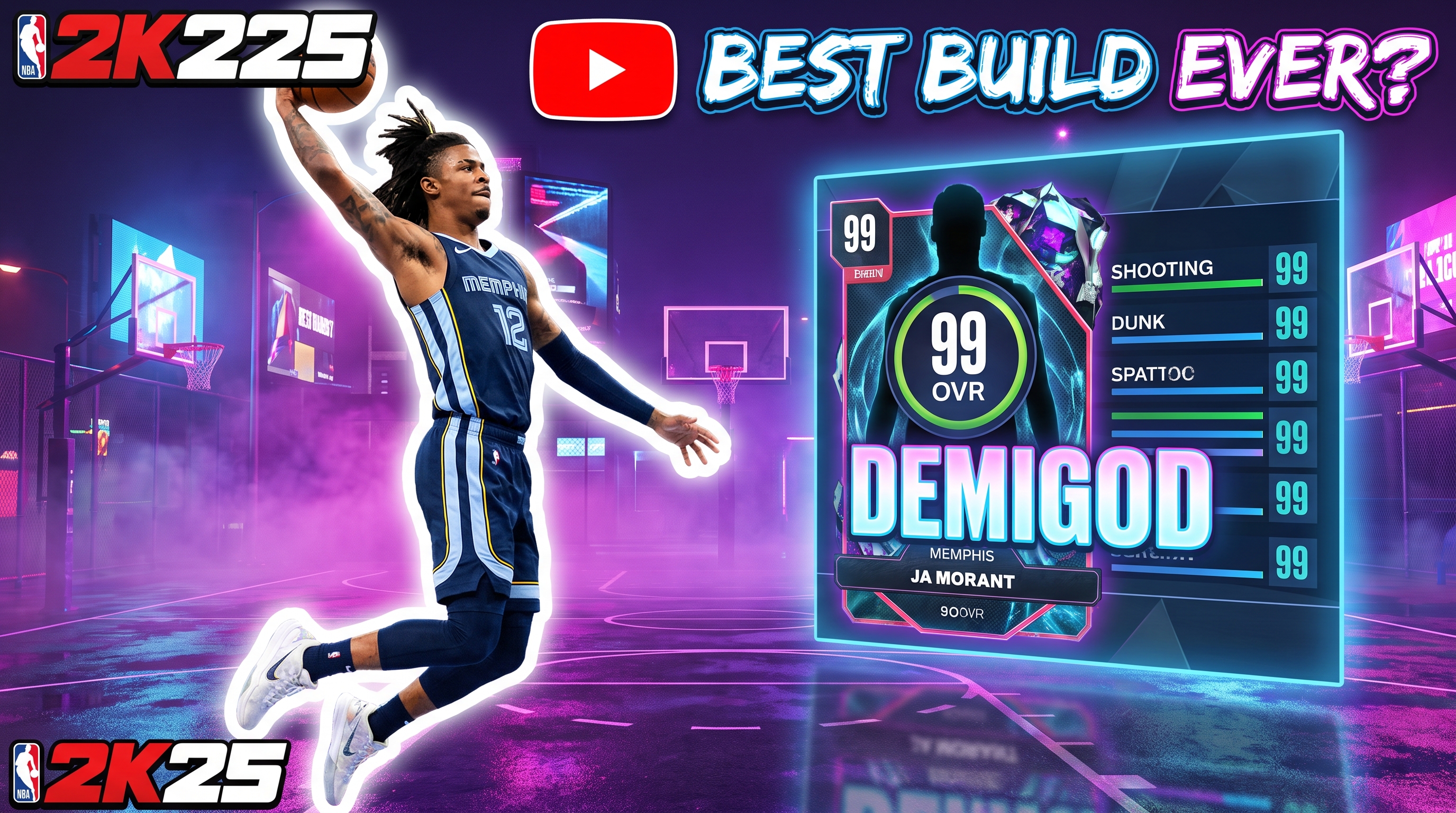 NBA 2K Thumbnail Templates