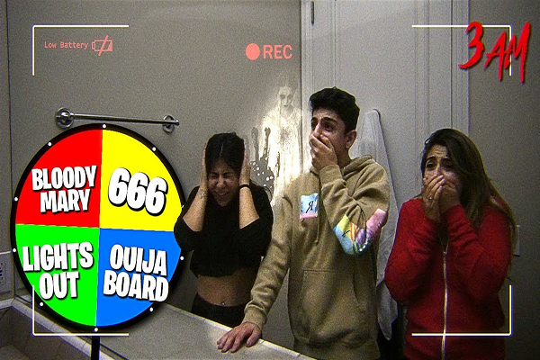 Overnight Challenge Caught on Camera