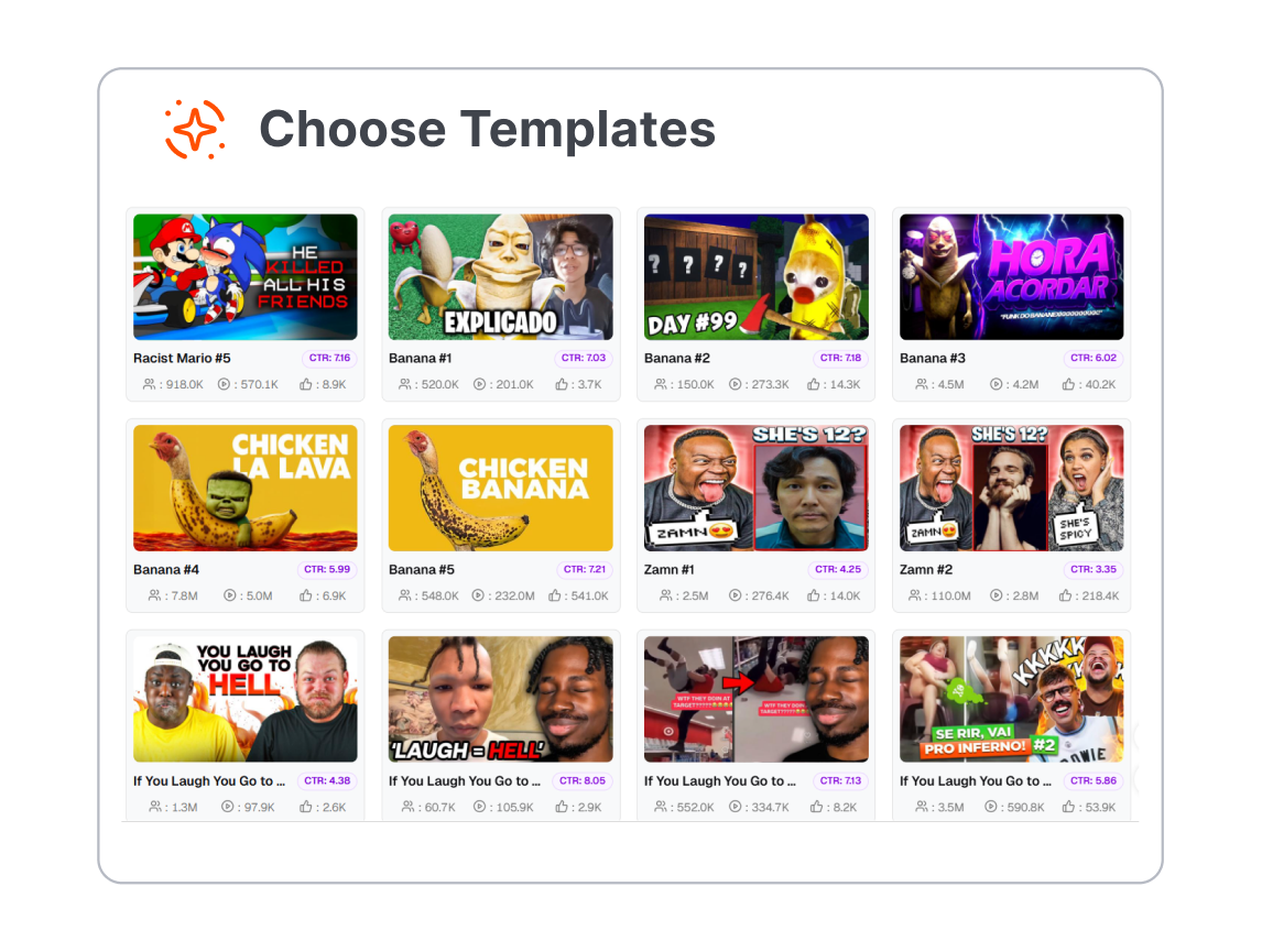 1. Choose a Clickbait Template