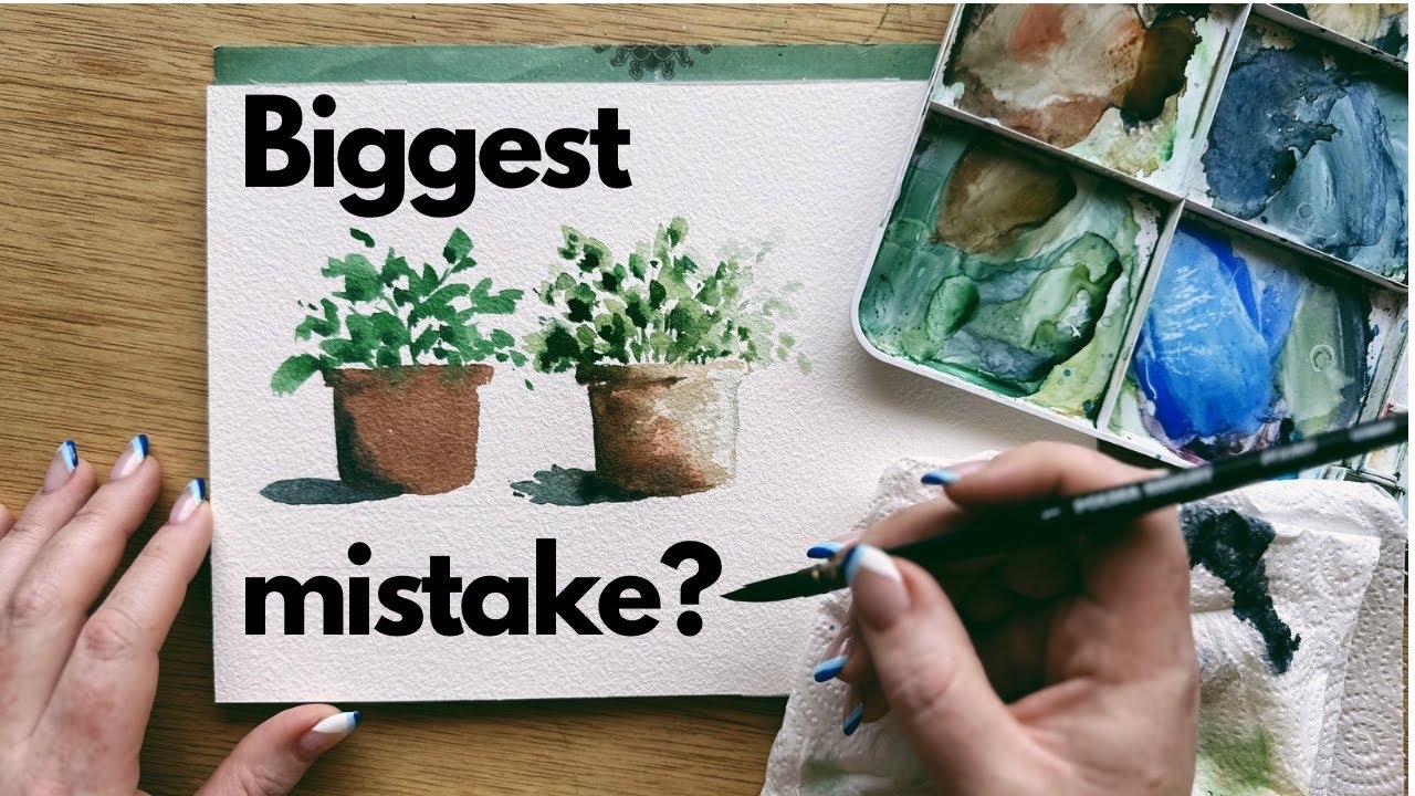 Watercolor Tutorial Thumbnail