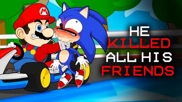 Racist Mario YouTube Thumbnail