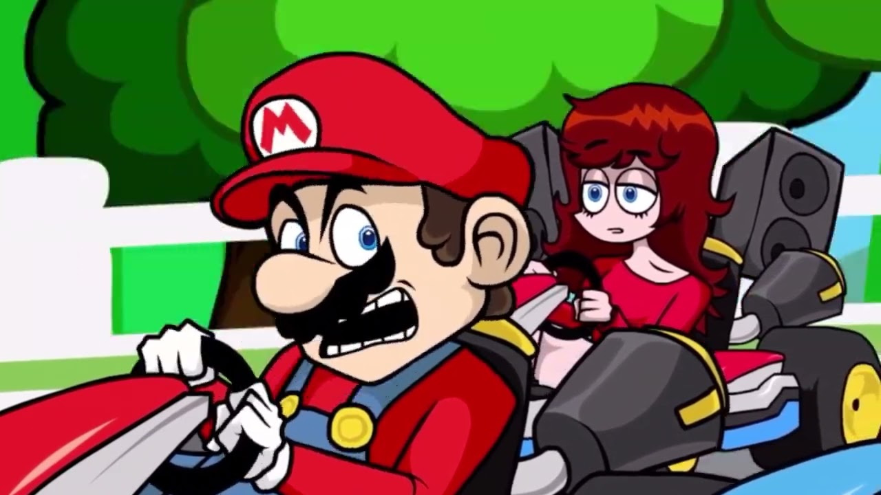 FNF Racist Mario Thumbnail
