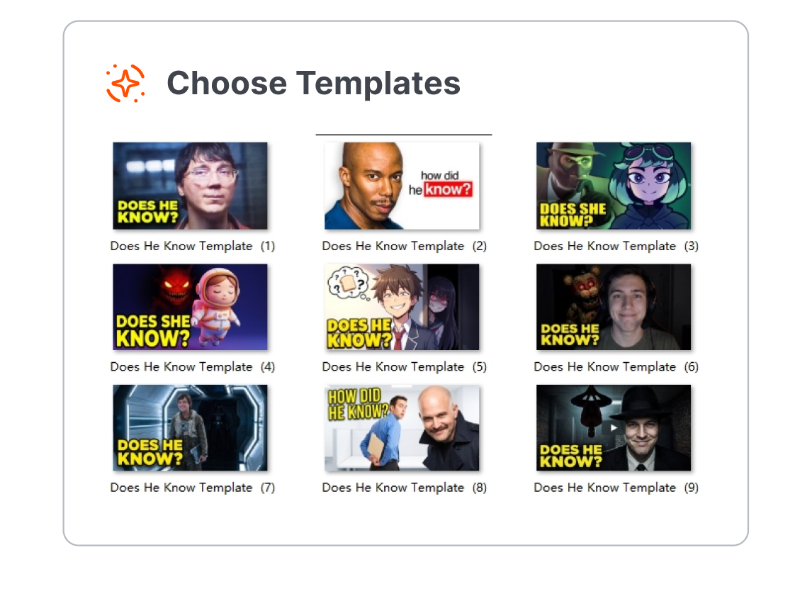 1. Pick Who Might Not Know